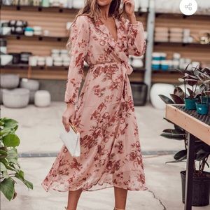Jessa Kae rose dress